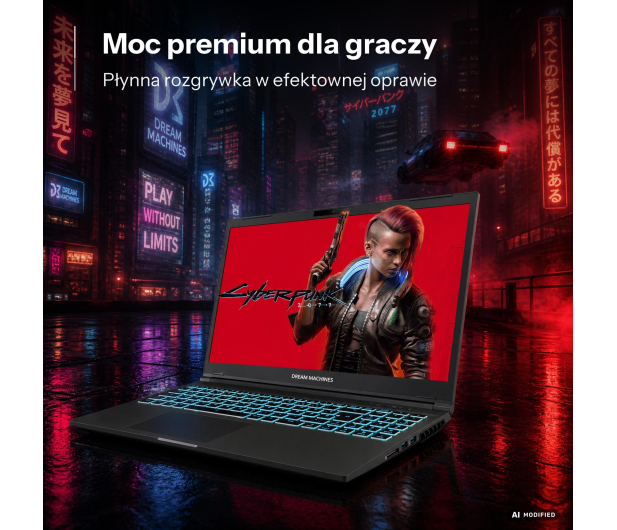 Dream Machines 15PL70 i5-13420H/16GB/512/Win11PX RTX3050 144Hz - 1575852 - zdjęcie 8